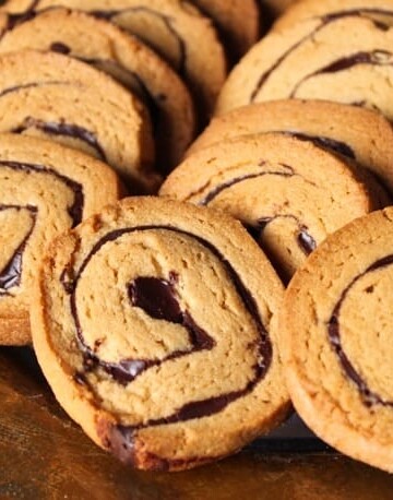 Chocolate Peanut Butter Pinwheels.