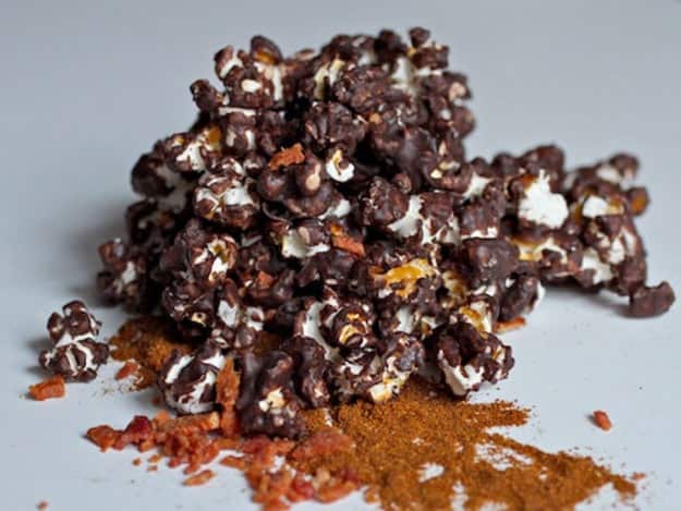 Chocolate Chipotle Popcorn