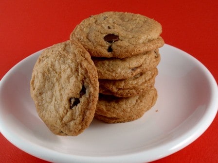 Crispy Gluten-Free Chocolate Chip Cookies.