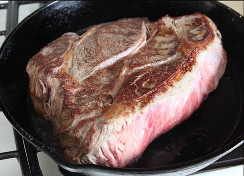 Searing Paleo Pot Roast