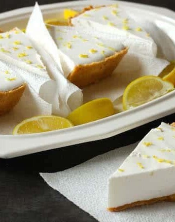 Gluten-free lemonade pie.