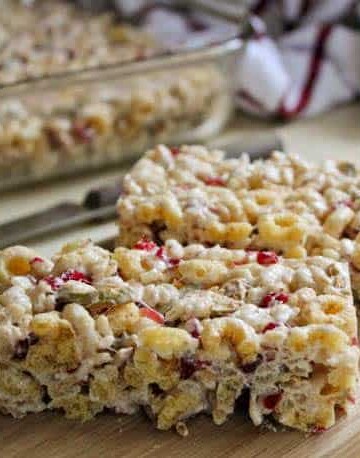 Gluten-Free Apple Cereal Bars