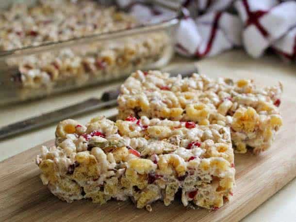 Gluten-Free Apple Cereal Bars