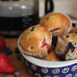 Gluten-Free Berry Muffins.