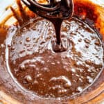 Gluten-free brownie batter.