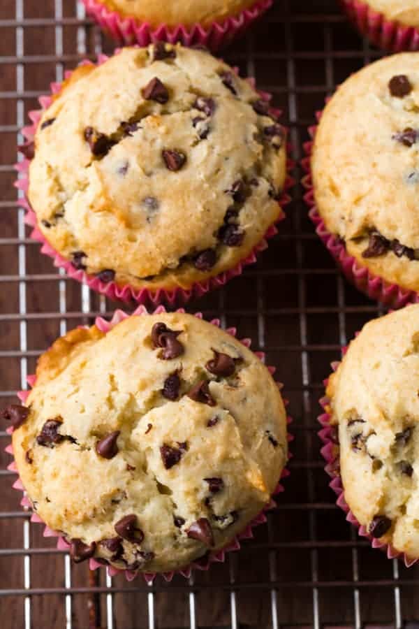 Gluten-Free Chocolate Chip Muffins