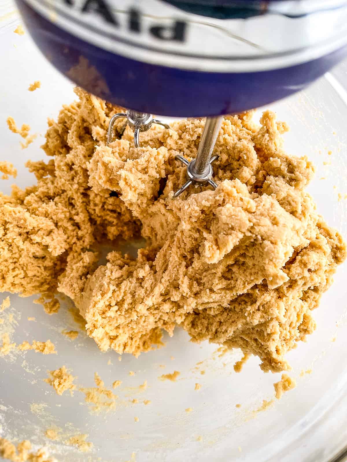 Gluten-free peanut butter cookie dough.