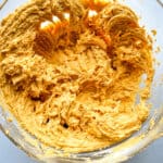 Gluten-Free Pumpkin Cookie Dough in a Bowl.