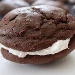 Gluten-Free Whoopie Pie on a plate.