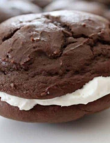 Gluten-Free Whoopie Pie on a plate.