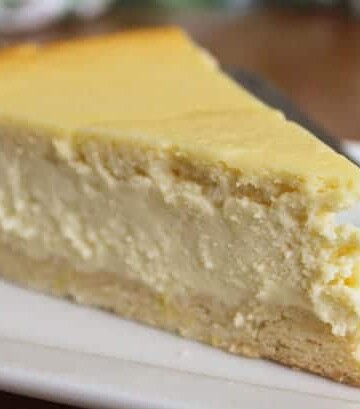 Ricotta Cheesecake.