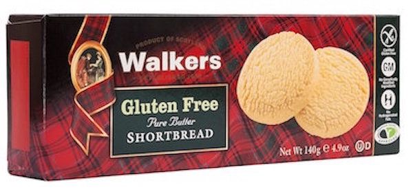 Package of Walkers Gluten-Free Shortbread